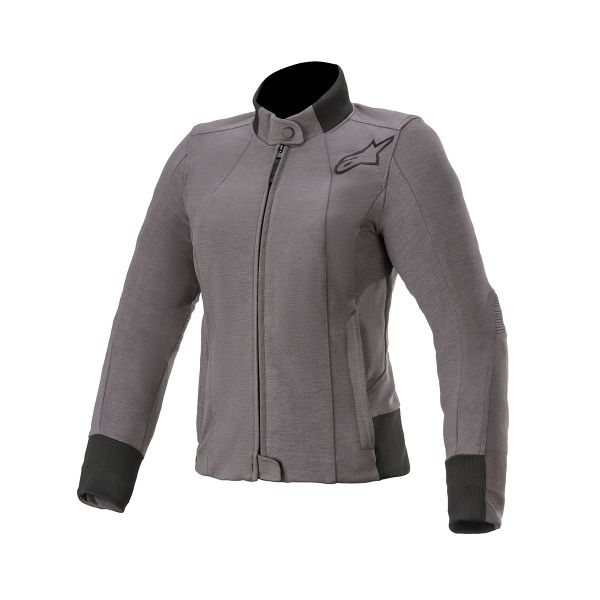 Motorcycle Jackets Alpinestars Banshee Woman Fleece Melange Gray