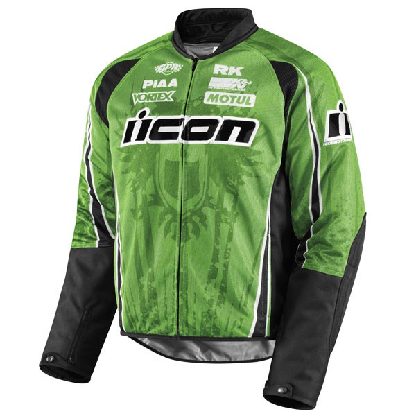 Motorcycle Jackets ICON Hooligan 2 Threshold Green