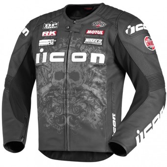 Motorcycle Jackets ICON Overlord Prime Hero Black