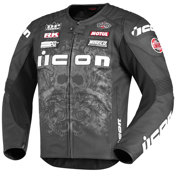 Motorcycle Jackets ICON Overlord Prime Hero Black