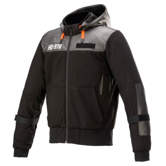 Motorcycle Jackets Alpinestars AS-DSL Shotaro Hoodie Black