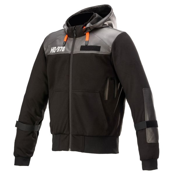 Motorcycle Jackets Alpinestars AS-DSL Shotaro Hoodie Black Motorcycle Jackets Alpinestars AS-DSL Shotaro Hoodie Black
