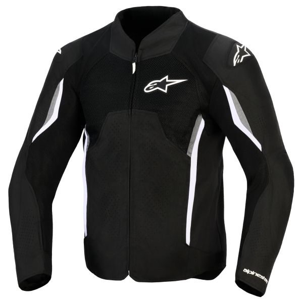 Motorcycle Jackets Alpinestars Ast V3 Air Black Dark Gray White