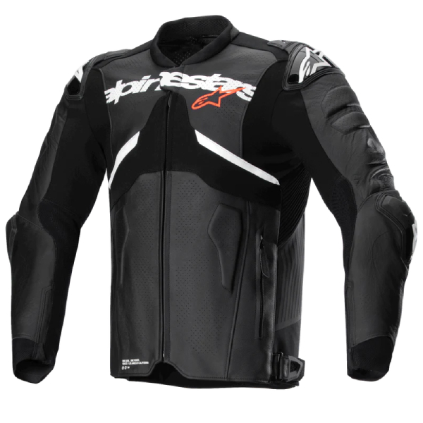 Motorcycle Jackets Alpinestars Atem 5 Black White Motorcycle Jackets Alpinestars Atem 5 Black White