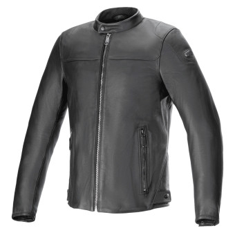 Motorcycle Jackets Alpinestars Blacktrack Leather Black Black