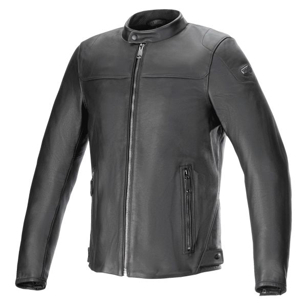 Motorcycle Jackets Alpinestars Blacktrack Leather Black Black