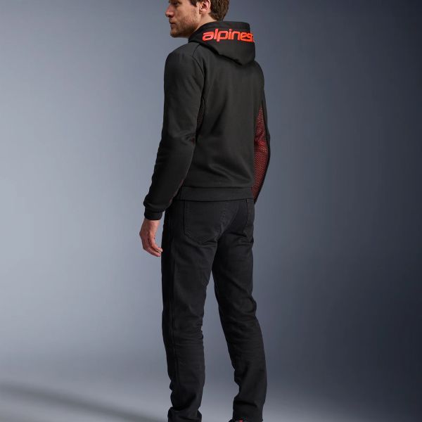 Alpinestars Chrome Air Sport Black Red Fluo