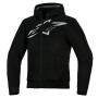 Motorcycle Jackets Alpinestars Chrome Superairflow Hoodie Black Dark Gray White