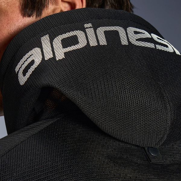 Alpinestars Chrome Superairflow Hoodie Black Dark Gray White