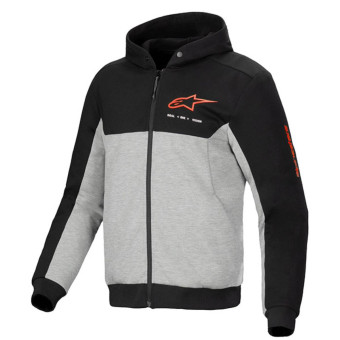 Motorcycle Jackets Alpinestars Chrome V2 Sport Sport Black Gray Heather Red Fluo