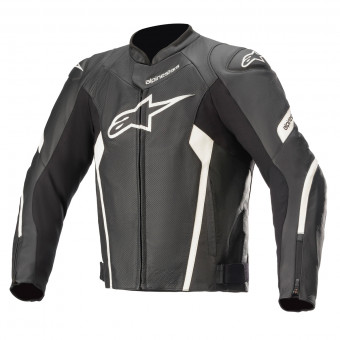 Motorcycle Jackets Alpinestars Faster V2 Airflow Black White