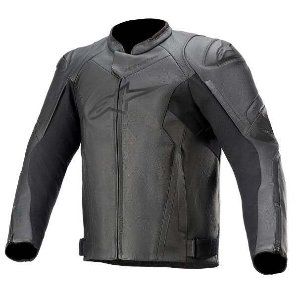 Motorcycle Jackets Alpinestars Faster V2 Leather Black