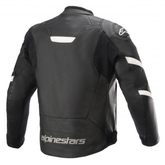 Alpinestars Faster V2 Leather Black White