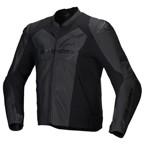 Motorcycle Jackets Alpinestars Faster V3 Airflow Black Black Motorcycle Jackets Alpinestars Faster V3 Airflow Black Black