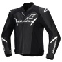 Motorcycle Jackets Alpinestars Faster V3 Airflow Black White