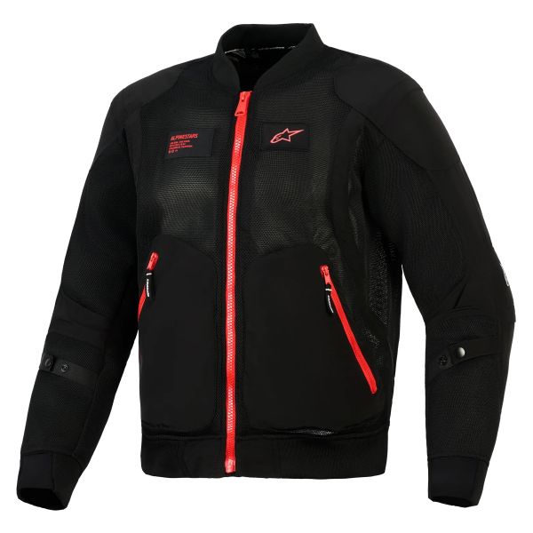 Motorcycle Jackets Alpinestars Flight Air Black Bright Air