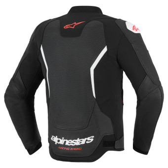 Alpinestars GP Force V2 Leather Airflow Black White