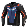 Motorcycle Jackets Alpinestars GP Force V2 Leather Black Blue Red Fluo