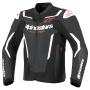 Motorcycle Jackets Alpinestars GP Force V2 Leather Black White