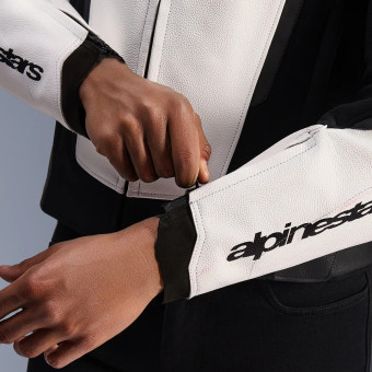 Alpinestars GP Force V2 Leather White Black