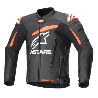 Motorcycle Jackets Alpinestars GP Plus V4 Black Red Fluo White