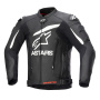 Motorcycle Jackets Alpinestars GP Plus V4 Black White