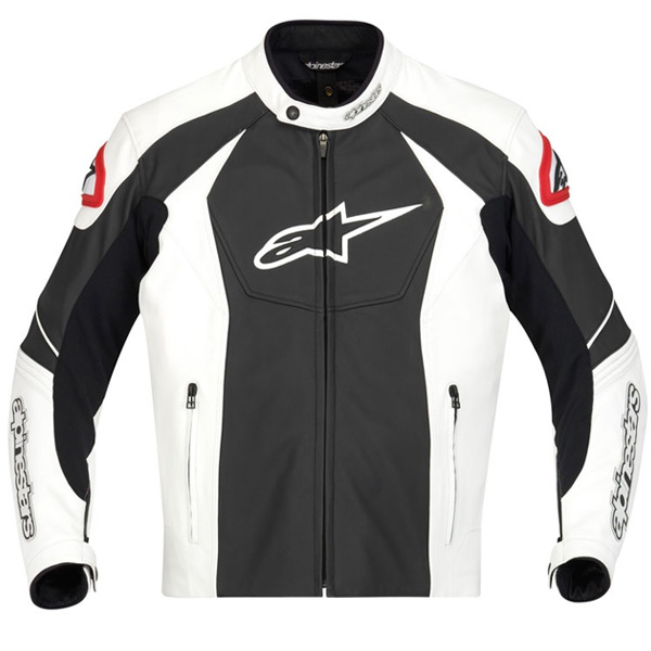 Motorcycle Jackets Alpinestars GP-R White Black