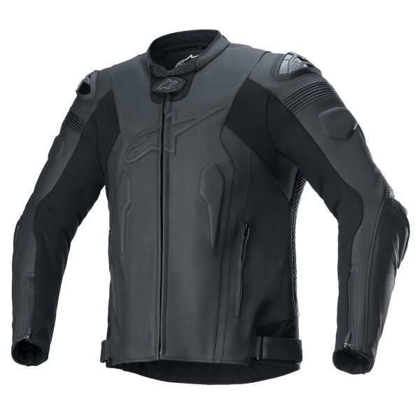 Motorcycle Jackets Alpinestars Missile V2 Airflow Leather Black Black