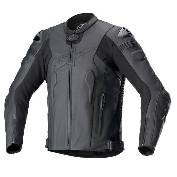 Motorcycle Jackets Alpinestars Missile V2 Leather Black Black