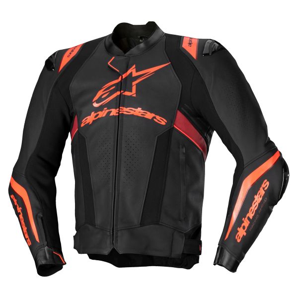 Motorcycle Jackets Alpinestars Missile V3 Ignition Black Red Fluo Dark Red Motorcycle Jackets Alpinestars Missile V3 Ignition Black Red Fluo Dark Red