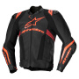Motorcycle Jackets Alpinestars Missile V3 Ignition Black Red Fluo Dark Red