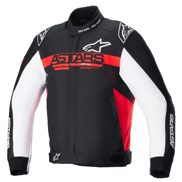 Motorcycle Jackets Alpinestars Monza Sport Black Bright Red White