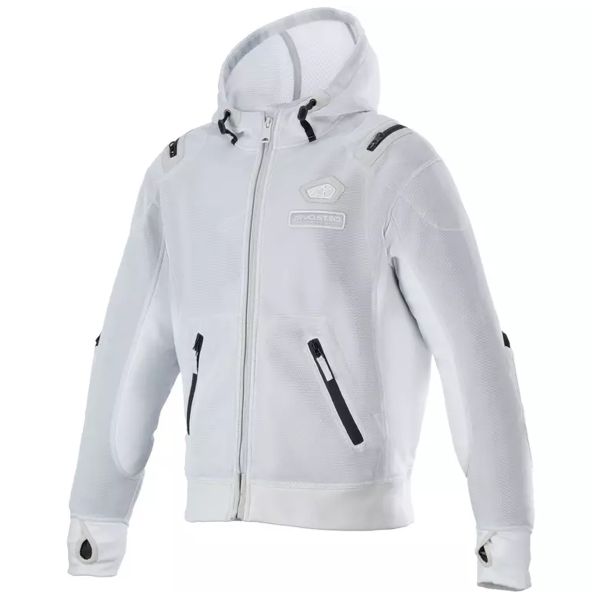 Motorcycle Jackets Alpinestars Morflow Air Tech Hoodie Grey Motorcycle Jackets Alpinestars Morflow Air Tech Hoodie Grey