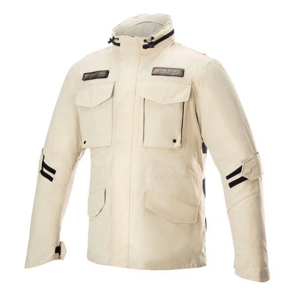 Motorcycle Jackets Alpinestars MO.ST.EQ Field WP Primaloft Sand Military Motorcycle Jackets Alpinestars MO.ST.EQ Field WP Primaloft Sand Military