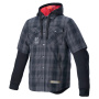 Motorcycle Jackets Alpinestars MO.ST.EQ Tartan Shirt Tar Grey Black
