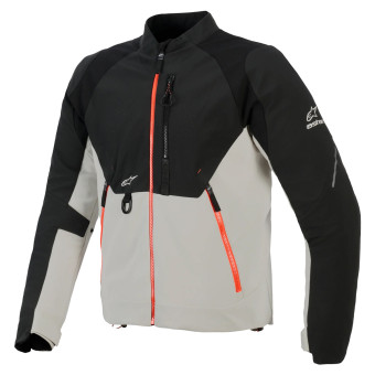 Motorcycle Jackets Alpinestars Provoke Black Metal Gray