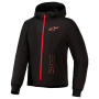 Motorcycle Jackets Alpinestars Radium Tech Hoodie Black Bright Red