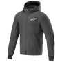 Motorcycle Jackets Alpinestars Radium Tech Hoodie Black White