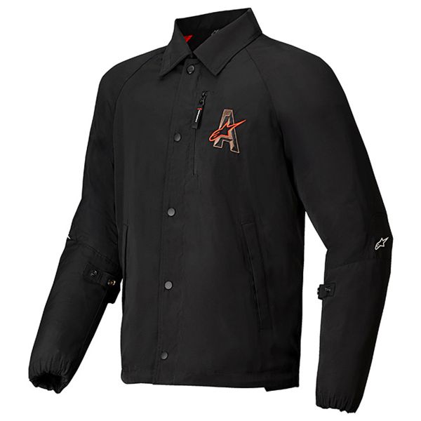 Motorcycle Jackets Alpinestars Revved WR Black Motorcycle Jackets Alpinestars Revved WR Black