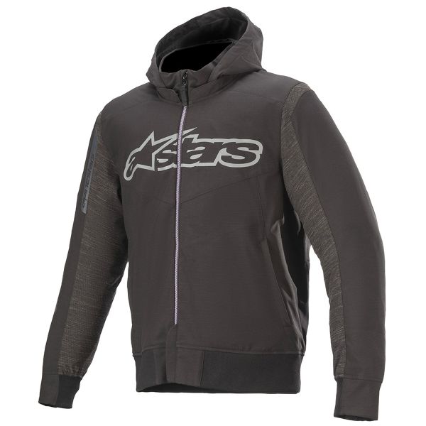 Motorcycle Jackets Alpinestars Rhod Windstopper Hoodie Asphalt Black
