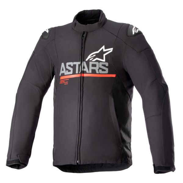 Motorcycle Jackets Alpinestars SMX Waterproof Black Dark Grey Bright Red Motorcycle Jackets Alpinestars SMX Waterproof Black Dark Grey Bright Red