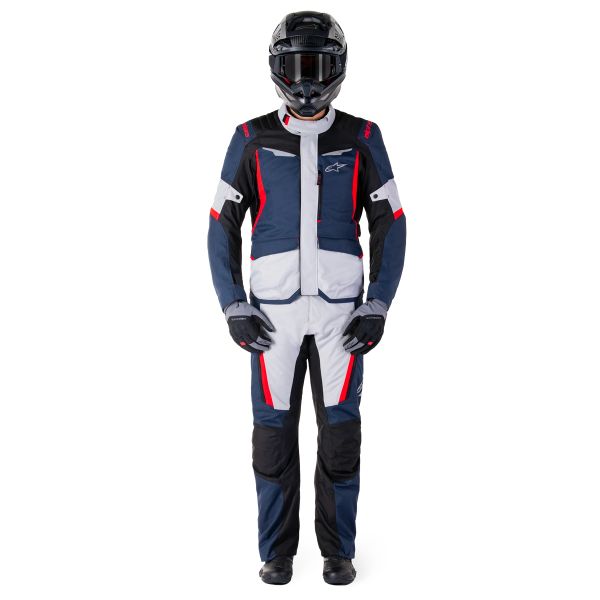 Alpinestars ST-1 Waterproof Dark Blue Black Bright Red