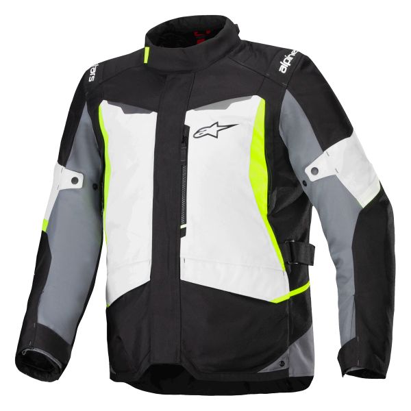 Motorcycle Coats Alpinestars ST-1 Waterproof Ice Gray Black Yellow Fluo Motorcycle Coats Alpinestars ST-1 Waterproof Ice Gray Black Yellow Fluo