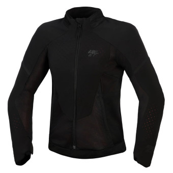 Motorcycle Jackets Alpinestars Stella Aeroshell Airflow Black Anthracite