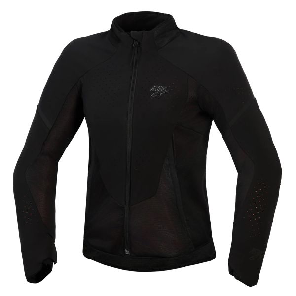 Motorcycle Jackets Alpinestars Stella Aeroshell Airflow Black Anthracite