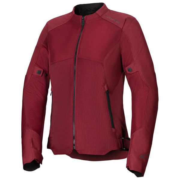 Motorcycle Jackets Alpinestars Stella C-1 Air Burgundy Motorcycle Jackets Alpinestars Stella C-1 Air Burgundy