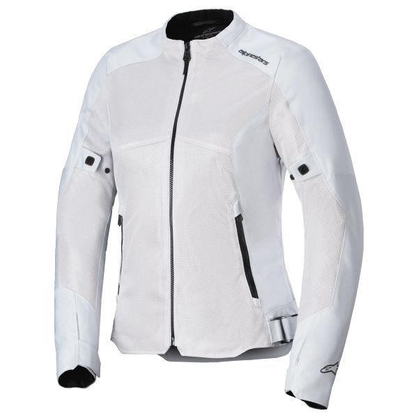 Motorcycle Jackets Alpinestars Stella C-1 Air Silver Motorcycle Jackets Alpinestars Stella C-1 Air Silver