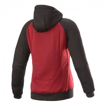 Alpinestars Stella Chrome Sport Hoodie Jasper Red Black White