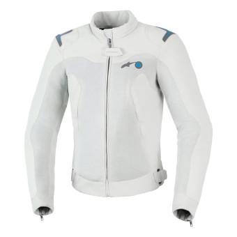Motorcycle Jackets Alpinestars Stella Circal-1 Air Metal Gray Methyl Blue