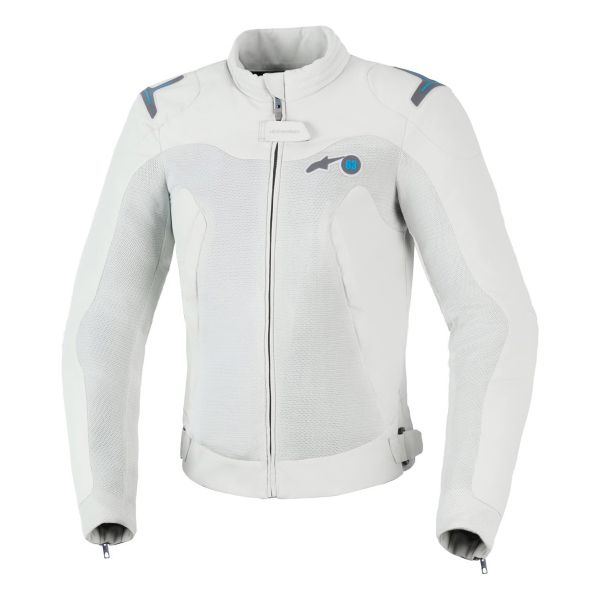 Motorcycle Jackets Alpinestars Stella Circal-1 Air Metal Gray Methyl Blue